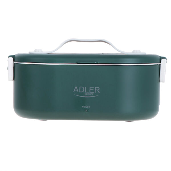 Adler | Electric lunch box with thermal bag | AD 4522 | 0.8 L | Plastic/Stainless steel | Green | Lid included - Image 5