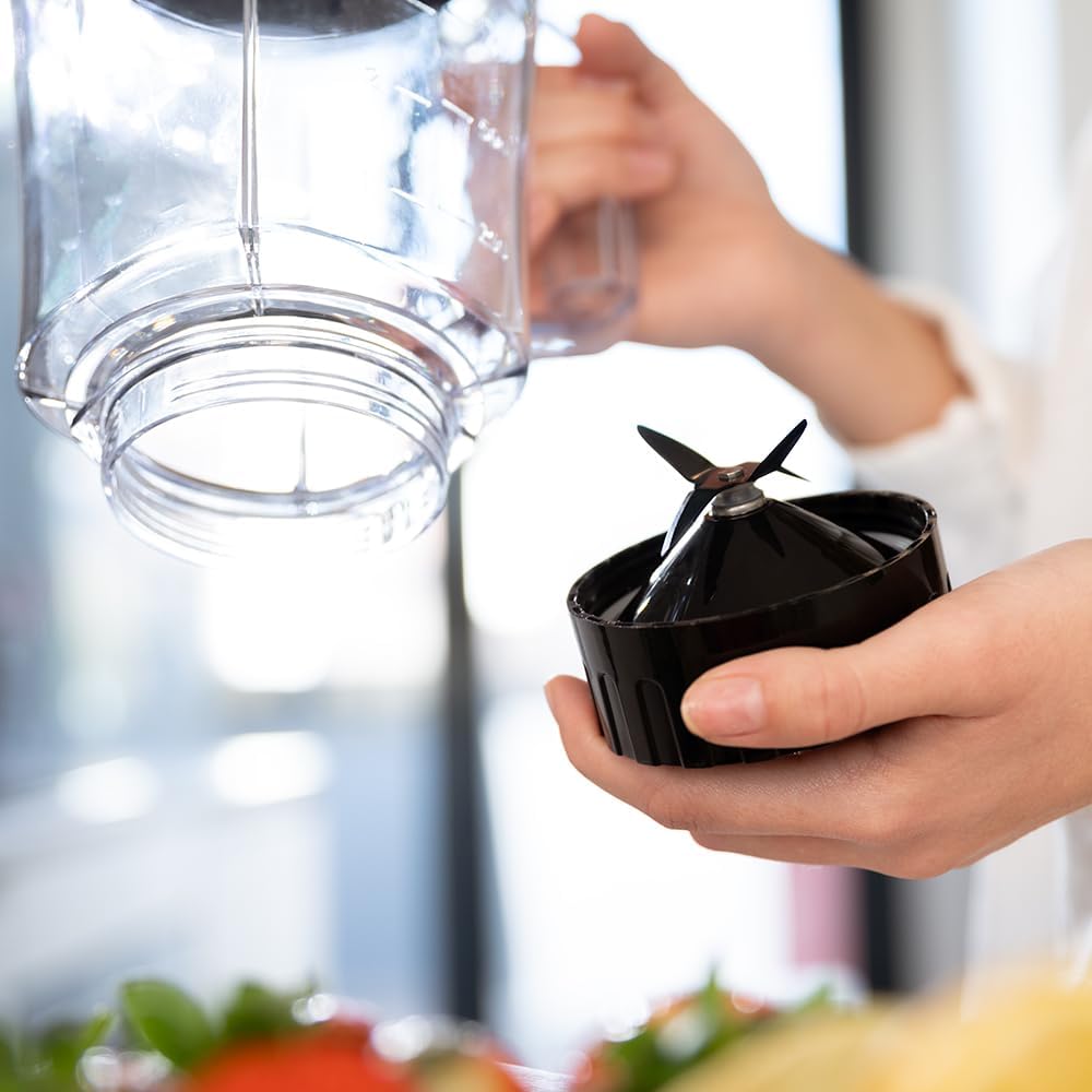 Cecotec Blender | Power Black Titanium 1300MAX B | Tabletop | 1300 W | Jar material Plastic | Jar capacity 1.5 L | Ice crushing | Black - Image 5