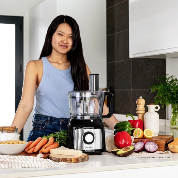 Cecotec Food Processor | FoodProcessor Comino 1000 | 1000 W | Number of speeds 2 | Bowl capacity 2 L - Image 3