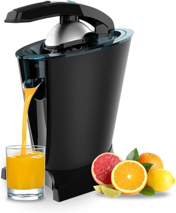 Cecotec Electric Lever Juicer | EssentialVita Hyden 600 | Type Juicer maker | Black | 600 W | Number of speeds 1 - Image 2
