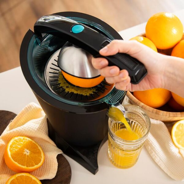 Cecotec Electric Lever Juicer | EssentialVita Hyden 600 | Type Juicer maker | Black | 600 W | Number of speeds 1 - Image 4