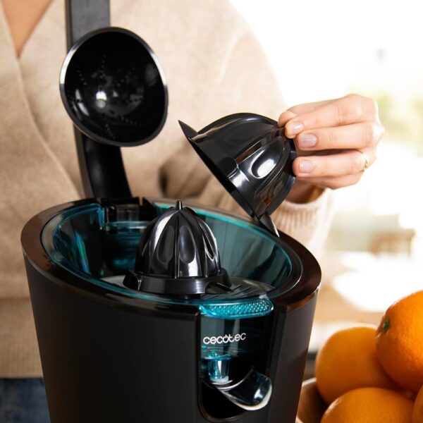 Cecotec Electric Lever Juicer | EssentialVita Hyden 600 | Type Juicer maker | Black | 600 W | Number of speeds 1 - Image 5