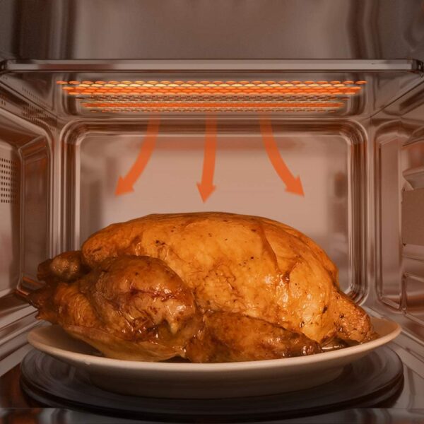 Cecotec Microwave Oven | ProClean 5110 Inox | Free standing | 20 L | 700 W | Grill | ‎Stainless Steel - Image 4