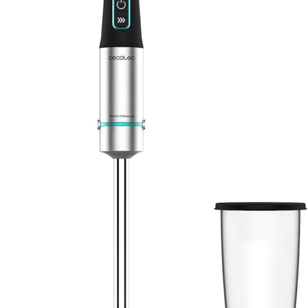 Cecotec | Hand Blender | Power TitanBlack 1200 XL | Hand Blender | 1200 W | Stainless steel