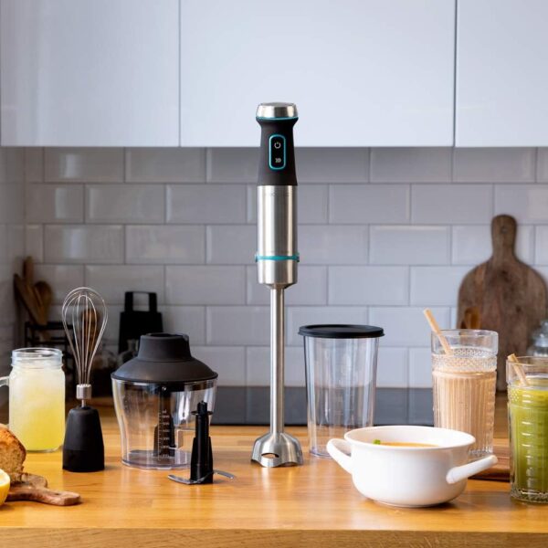 Cecotec Hand Blender | Power TitanBlack 1200 XL | Hand Blender | 1200 W | Number of speeds Adjustable | Turbo mode | Stainless steel - Image 4