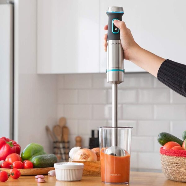 Cecotec Hand Blender | Power TitanBlack 1200 XL | Hand Blender | 1200 W | Number of speeds Adjustable | Turbo mode | Stainless steel - Image 5