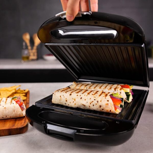 Cecotec Sandwich Maker | Rock'nToast Family 3in1 | 1500 W | Number of plates 3 | Black - Image 3