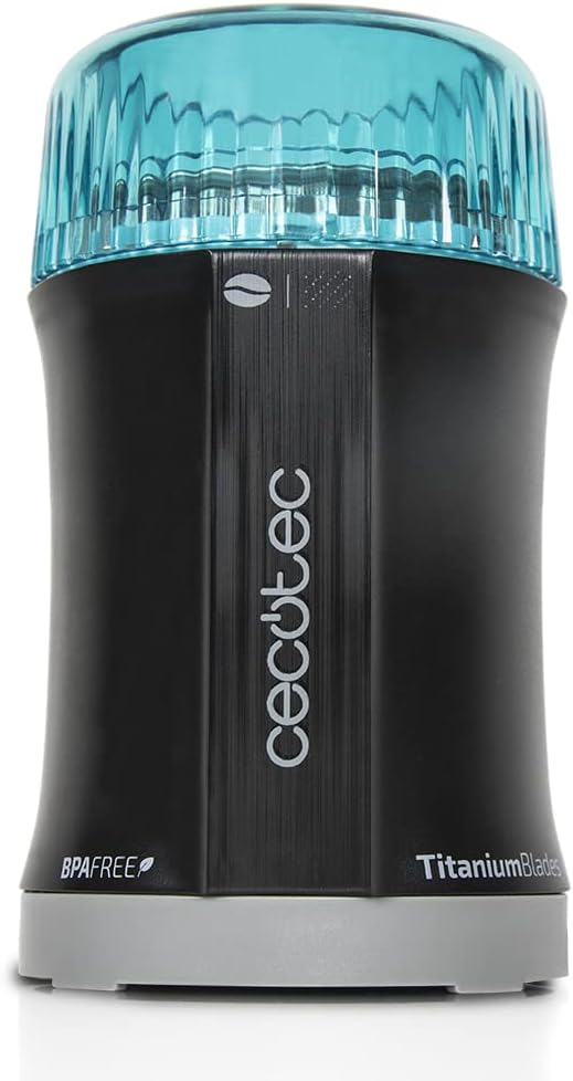 Cecotec Electric Coffee and Spices Grinder | TitanMill 200 | 200 W | Coffee beans capacity 50 g | Number of cups 10 pc(s)
