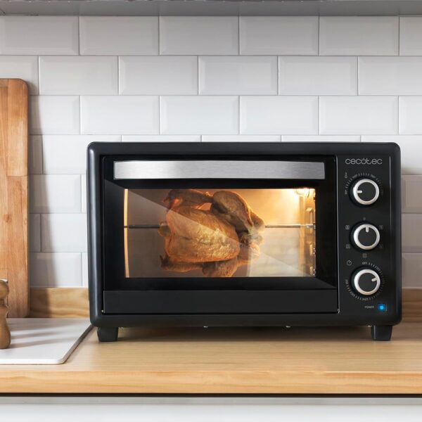 Cecotec Mini Oven | Bake&Toast 3090 Black Gyro | 30 L | 1500 W | Black - Image 4