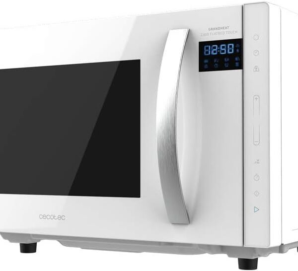 Cecotec Microwave Oven | GrandHeat 2300 Flatbed Touch White | Free standing | 23 L | 800 W | White
