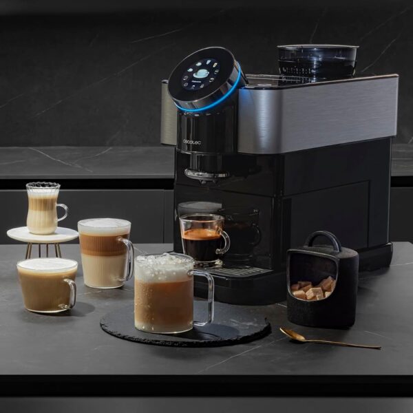 Cecotec Coffee Maker | Cremmaet Spin | Pump pressure 19 bar | Built-in milk frother | Super-automatic | 1450 W - Image 2