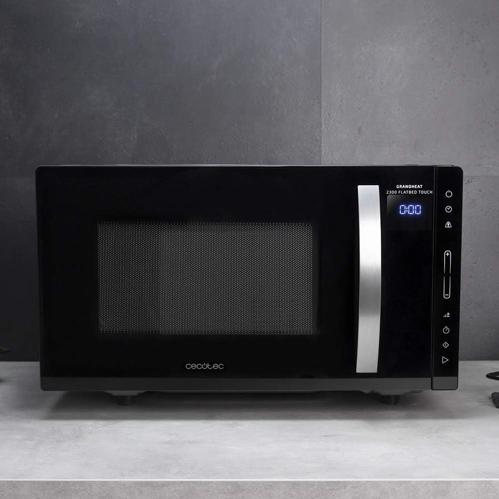 Cecotec Microwave Oven | GrandHeat 2300 Flatbed Touch Black | Free standing | 23 L | 800 W | Black - Image 6