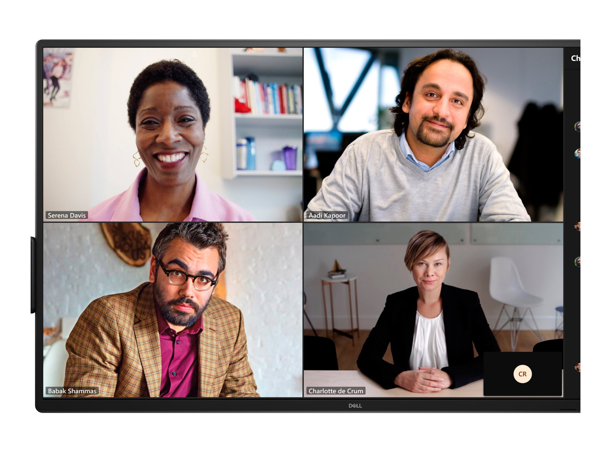 Dell | P5525QC | 55 " | IPS | 4K UHD | 16:9 | 60 Hz | 8 ms | 3840x 2160 pixels | 400 cd/m² | HDMI ports quantity 2 - Image 2