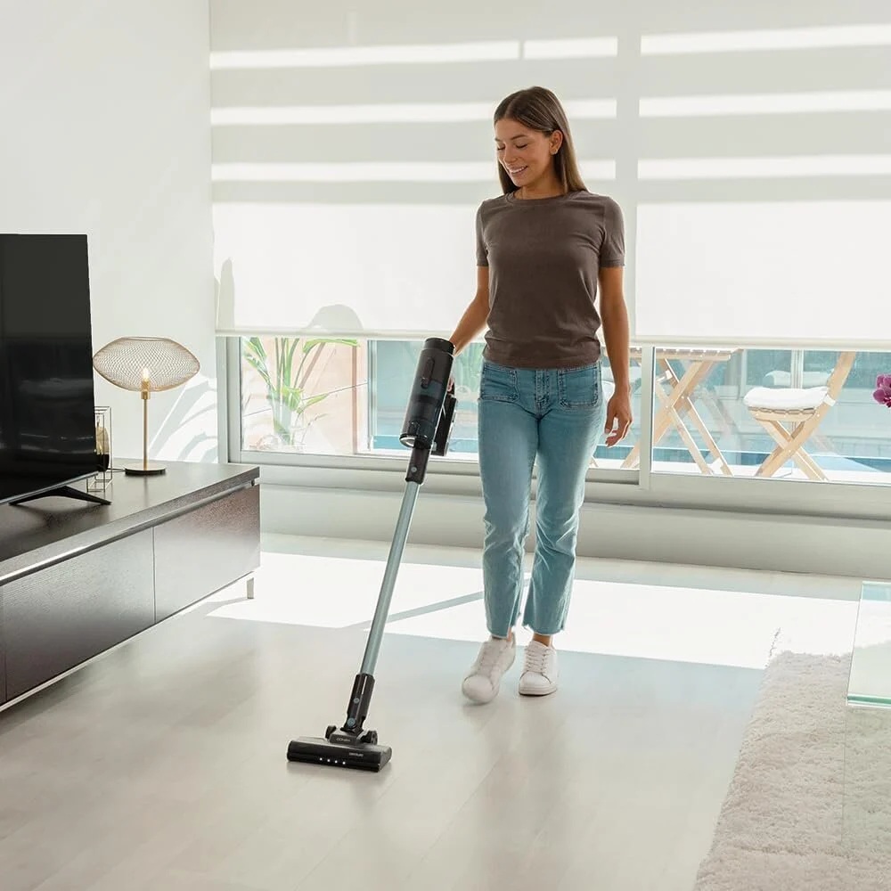 Cecotec Vacuum cleaner | Conga Rockstar 1500 Ray Pure | Cordless operating | Handstick | 215 W | 25.2 V | Operating time (max) 45 min | Black/Grey - Image 3