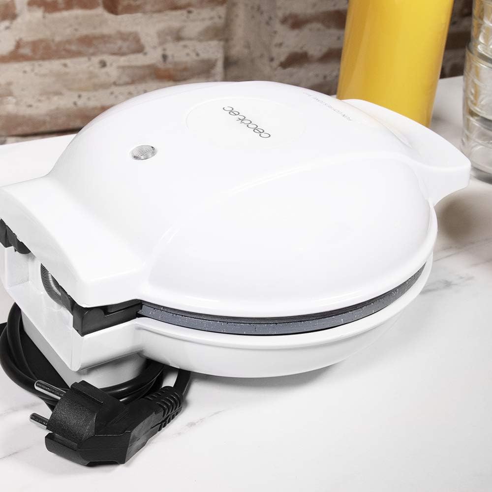 Cecotec Waffle Maker | Fun Gofrestone 3in1 | 700 W | Number of pastry 3 | Waffle/Muffin/Donut | White - Image 3