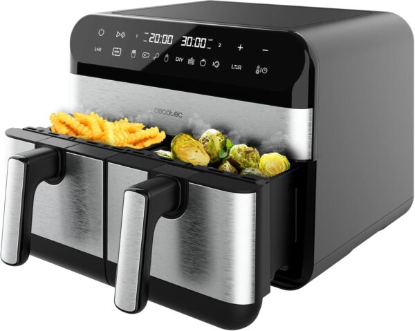 Cecotec Air Fryer | Cecofry Advance 9000 Inox | Power 2800 W | Capacity 9 L - Image 2