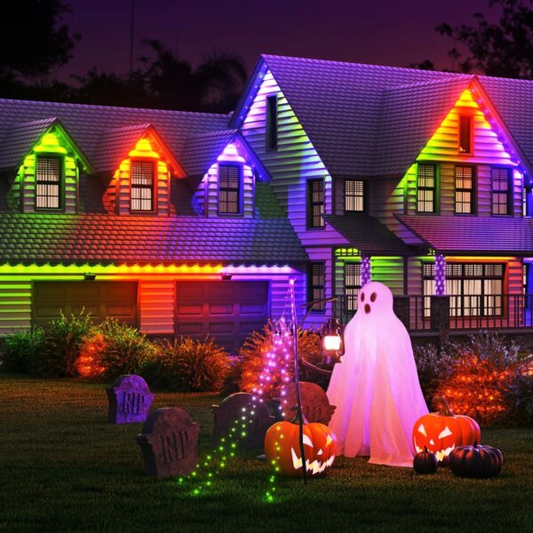 Nanoleaf Smart Multicolor Permanent Outdoor Lights Smarter Kit, 15m|16+ Million Colours - Image 4