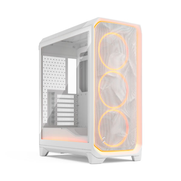 Fractal Design Meshify 3 | Ambience Pro RGB White TG Clear Tint | ATX | Power supply included No
