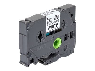 Brother | TZe-S211 Strong Adhesive Laminated Tape | Black on White | TZe | 8 m | 6 cm - Image 12