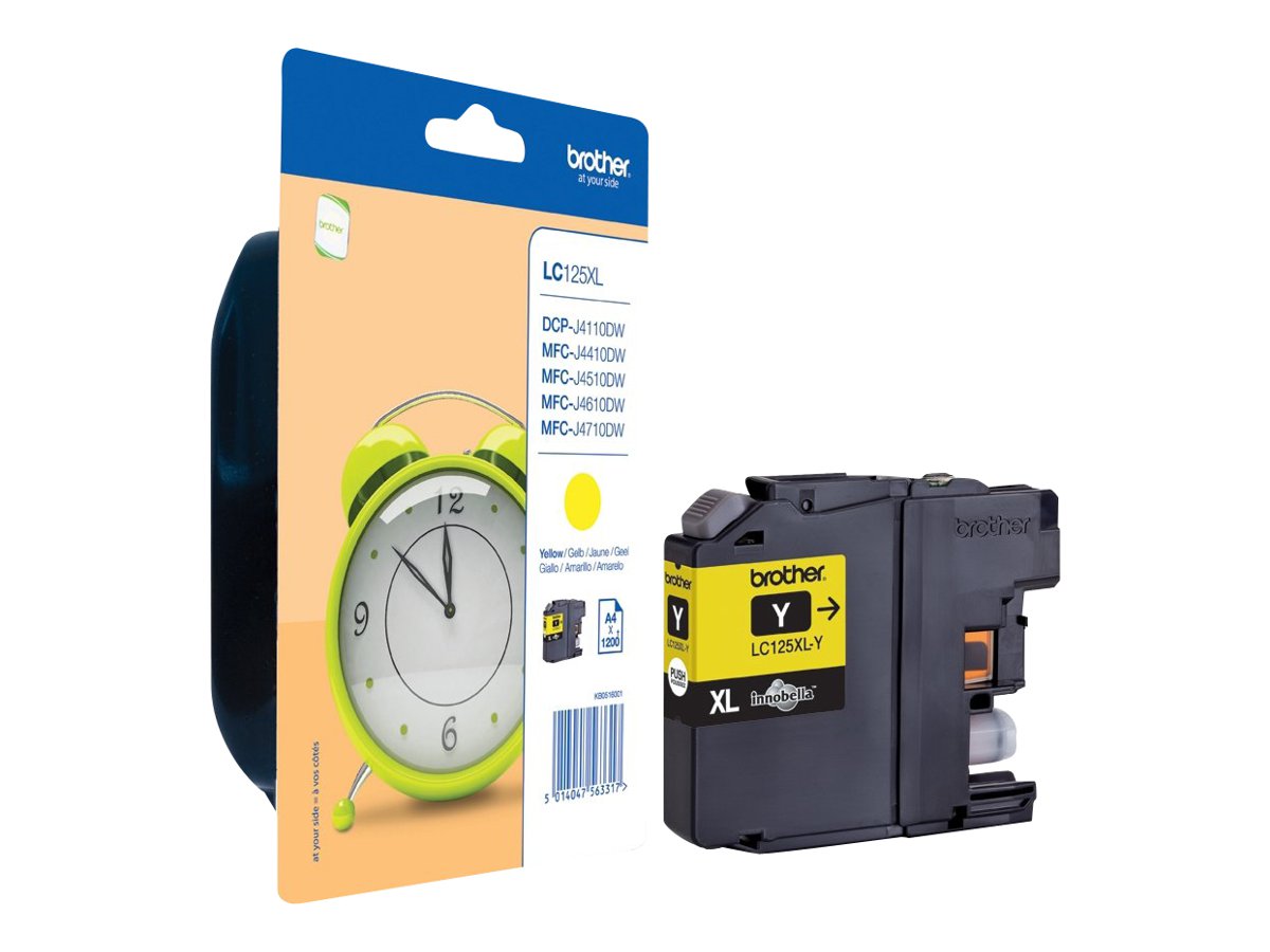 Brother LC125XLY | Ink Cartridge | Yellow - Image 11