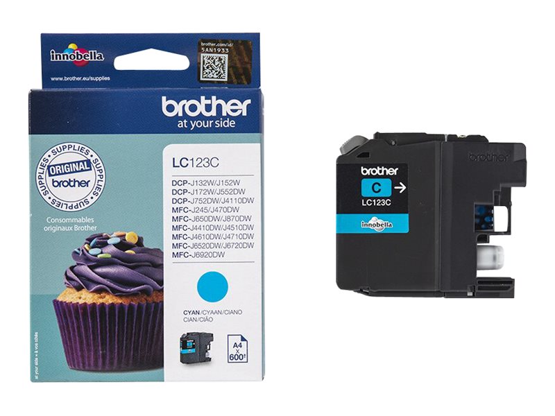 Brother LC123C | Ink Cartridge | Cyan - Image 9