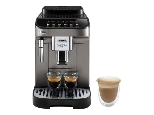 Delonghi | Coffee Maker | ECAM 290.42.TB Magnifica Evo | Pump pressure 15 bar | Built-in milk frother | Automatic | 1450 W | Silver/Black - Image 2