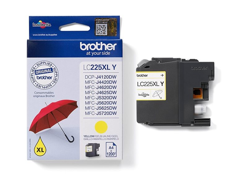 Brother LC225XLY | Ink Cartridge | Yellow - Image 6