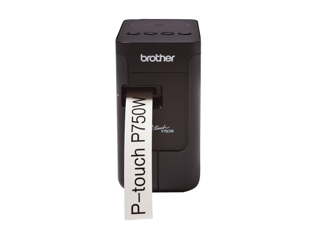 Brother PT-P750W | Mono | Thermal | Label Printer | Wi-Fi | Maximum ISO A-series paper size Other | Black - Image 2