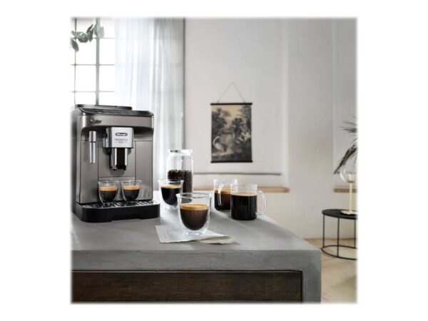 Delonghi | Coffee Maker | ECAM 290.42.TB Magnifica Evo | Pump pressure 15 bar | Built-in milk frother | Automatic | 1450 W | Silver/Black - Image 4