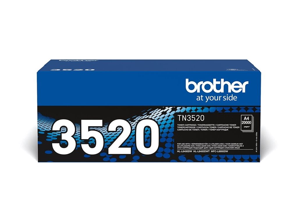 Brother TN-3520 | Toner Cartridge | Black - Image 3