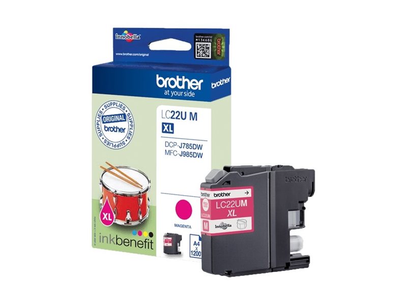 Brother LC-22UM | Ink Cartridge | Magenta - Image 6