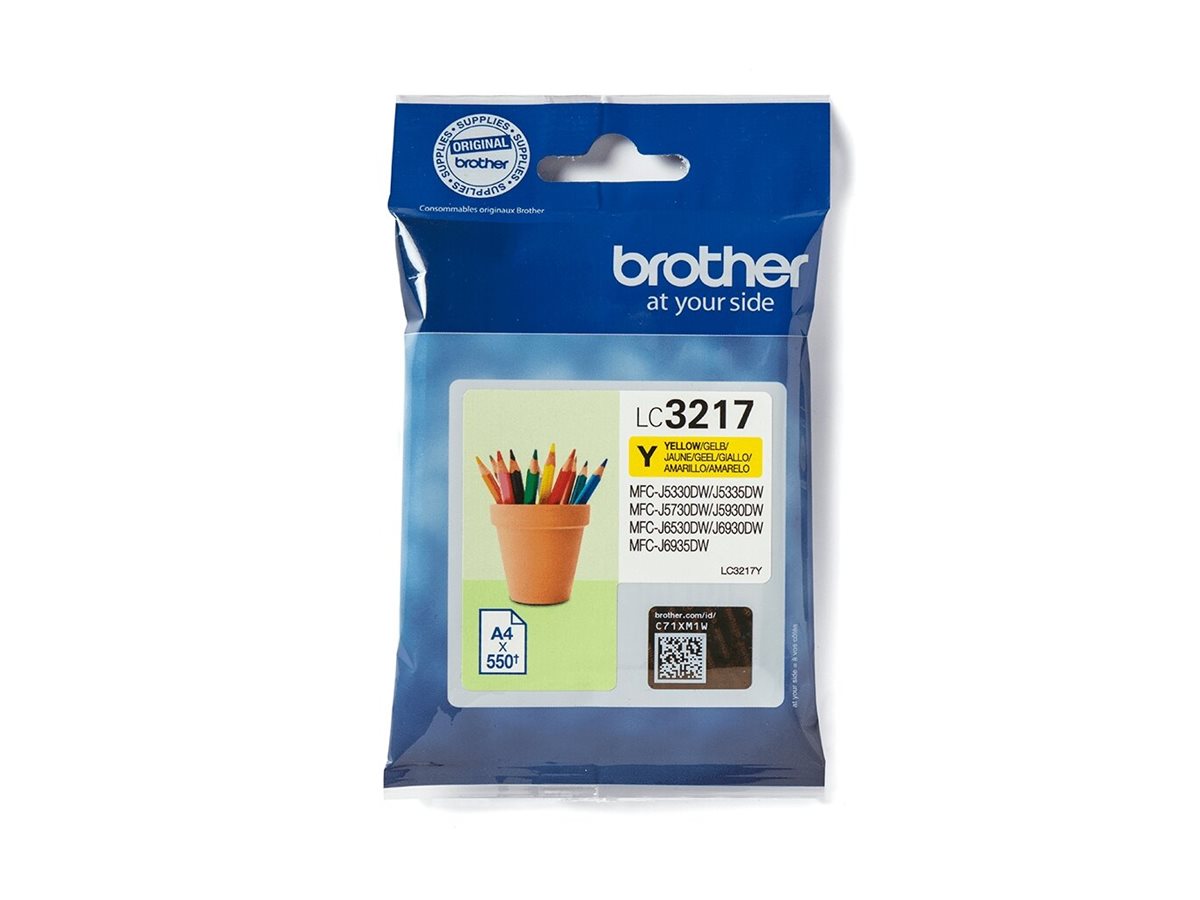 Brother LC3217Y | Ink Cartridge | Yellow - Image 3