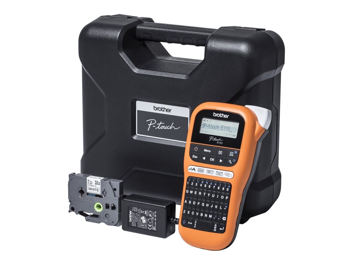 Brother PTE110VP | Thermal | Label Printer | Orange - Image 3