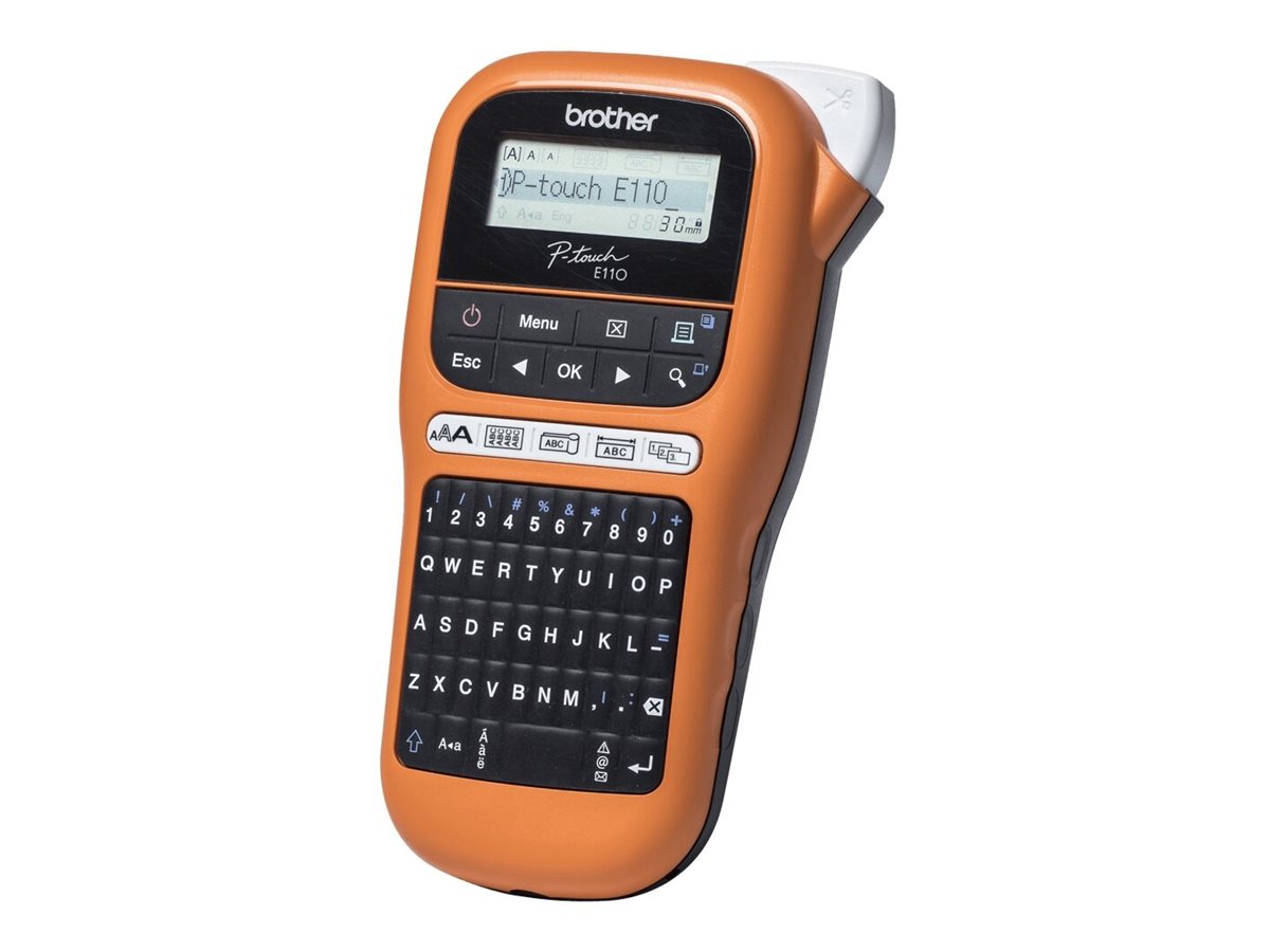 Brother PTE110VP | Thermal | Label Printer | Orange - Image 6
