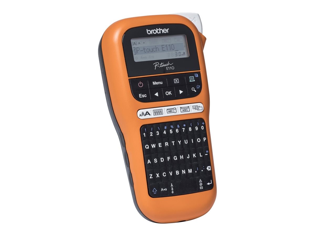 Brother PTE110VP | Thermal | Label Printer | Orange - Image 10