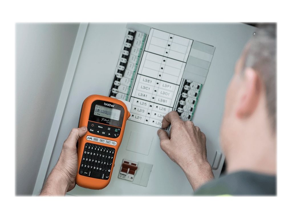 Brother PTE110VP | Thermal | Label Printer | Orange - Image 18