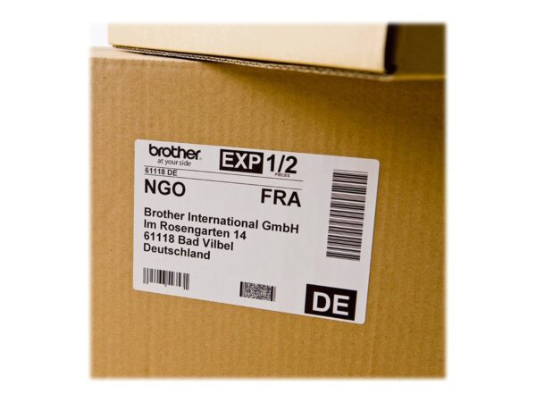 Brother | DK-11247 | Black on White | 180 labels per roll | 10.3 x 16.4 cm - Image 11