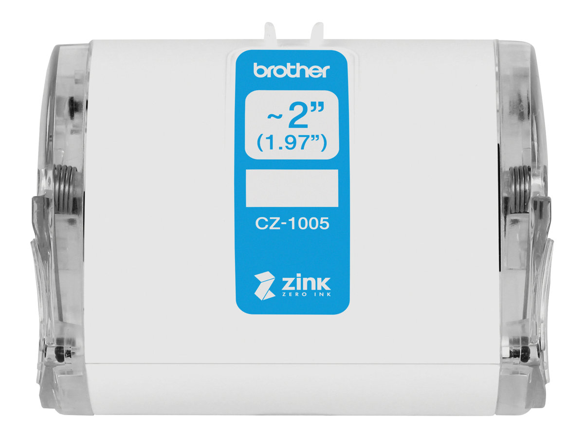 Brother | CZ-1005 | White | Full colour continuous label roll | 5 m | 5 cm - Image 10
