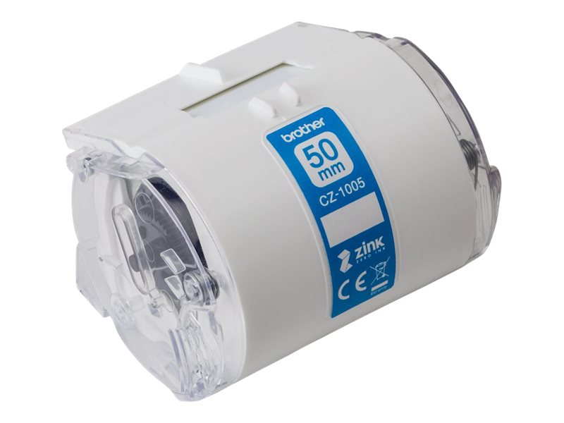 Brother | CZ-1005 | White | Full colour continuous label roll | 5 m | 5 cm - Image 12