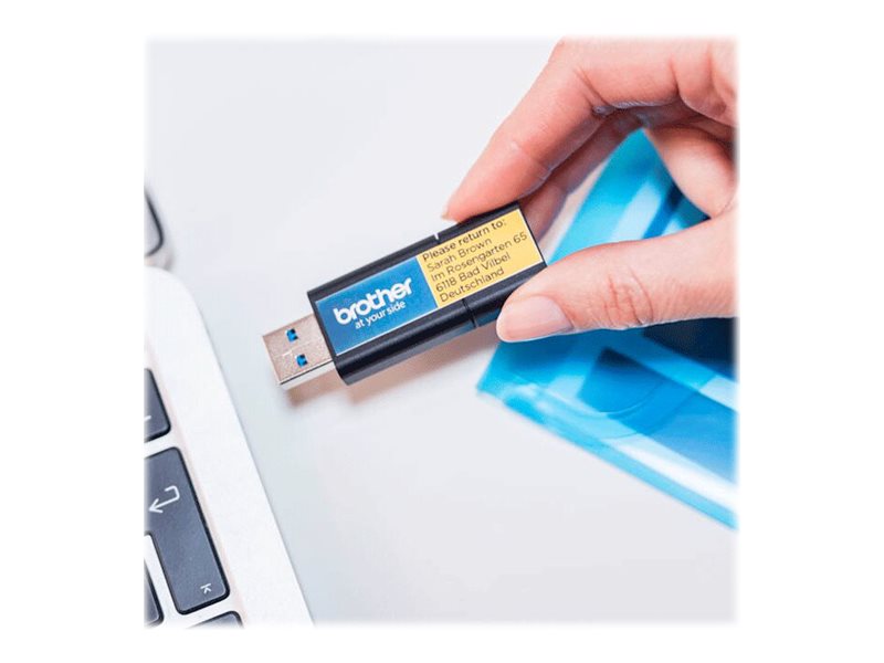 Brother | CZ-1005 | White | Full colour continuous label roll | 5 m | 5 cm - Image 32