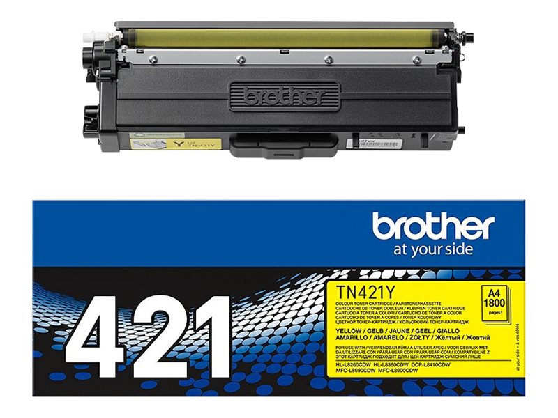 Brother TN421Y | Toner cartridge | Yellow - Image 5