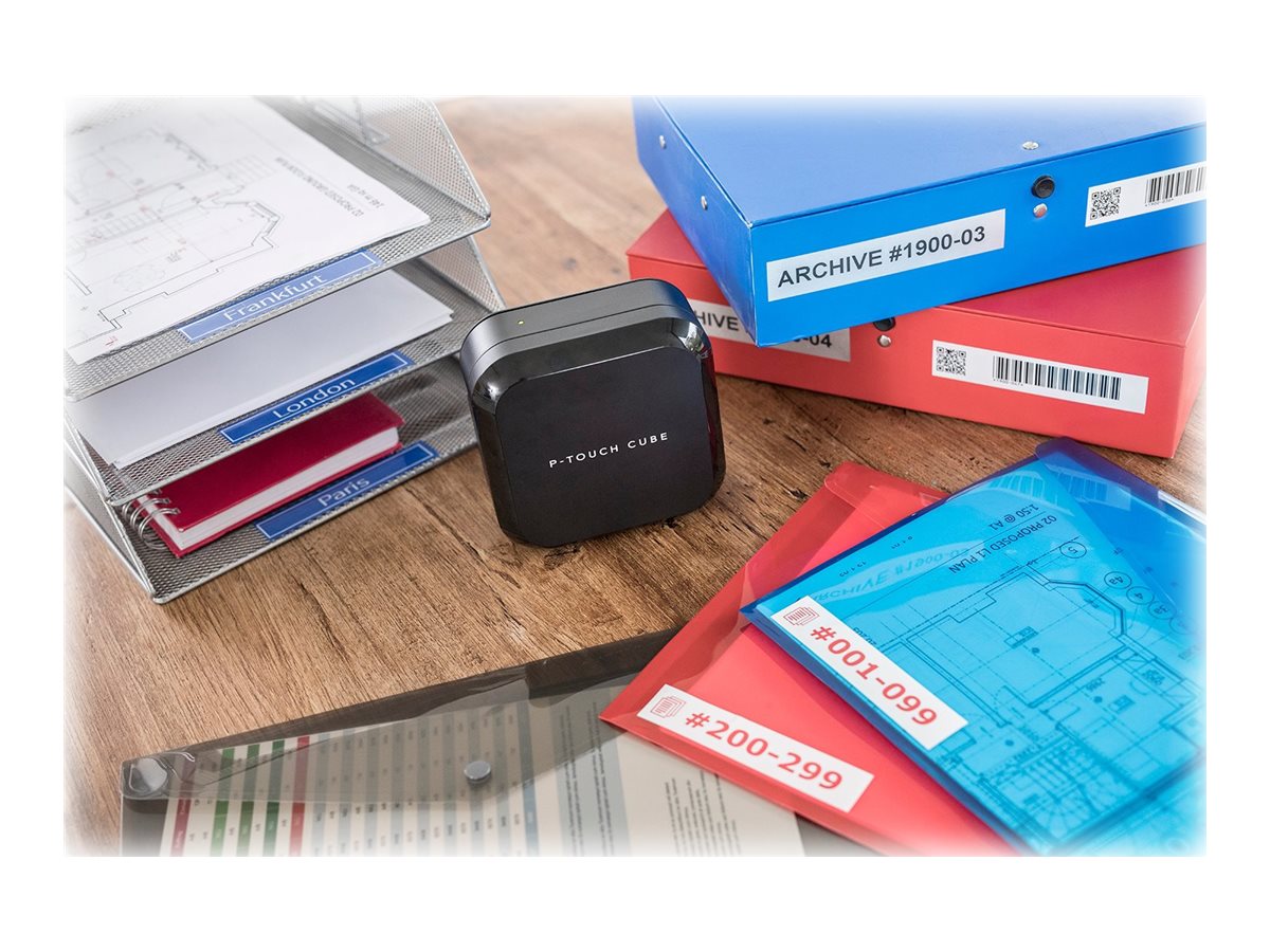 Brother PT-P710BT | Mono | Thermal | Label Printer | Wi-Fi | Black - Image 18