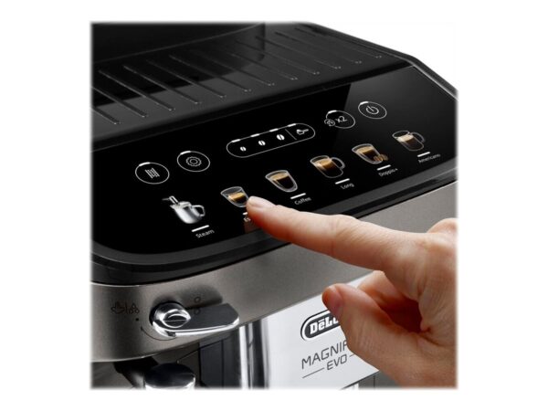 Delonghi | Coffee Maker | ECAM 290.42.TB Magnifica Evo | Pump pressure 15 bar | Built-in milk frother | Automatic | 1450 W | Silver/Black - Image 10