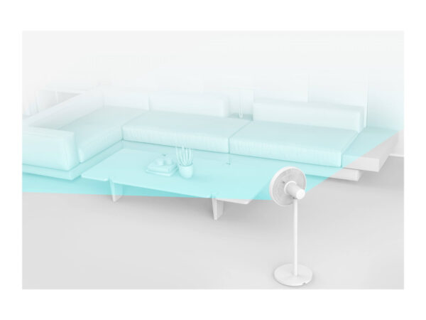 Xiaomi | Mi Smart Standing Fan 2 Lite | Stand Fan | White | Number of speeds 3 | Oscillation | 38 W | Remote control - Image 8