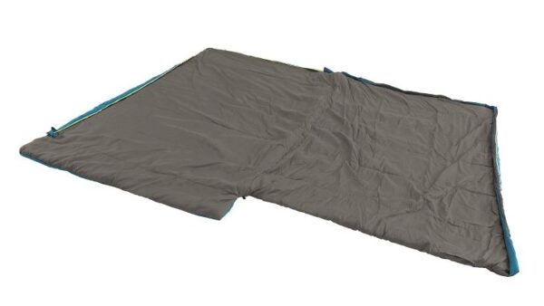 Outwell | Celebration Lux Double | Sleeping Bag | 225 x 140 cm | 2 way open - auto lock, L-shape - Image 4