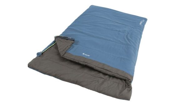 Outwell | Celebration Lux Double | Sleeping Bag | 225 x 140 cm | 2 way open - auto lock, L-shape - Image 6