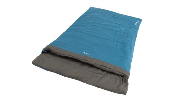 Outwell | Celebration Lux Double | Sleeping Bag | 225 x 140 cm | 2 way open - auto lock, L-shape - Image 7