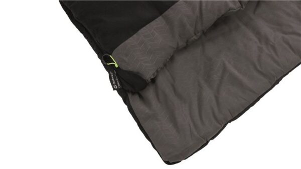 Outwell | Celebration Lux | Sleeping Bag | 225 x 80 cm | -10/8 °C | 2 way open - auto lock, L-shape - Image 5