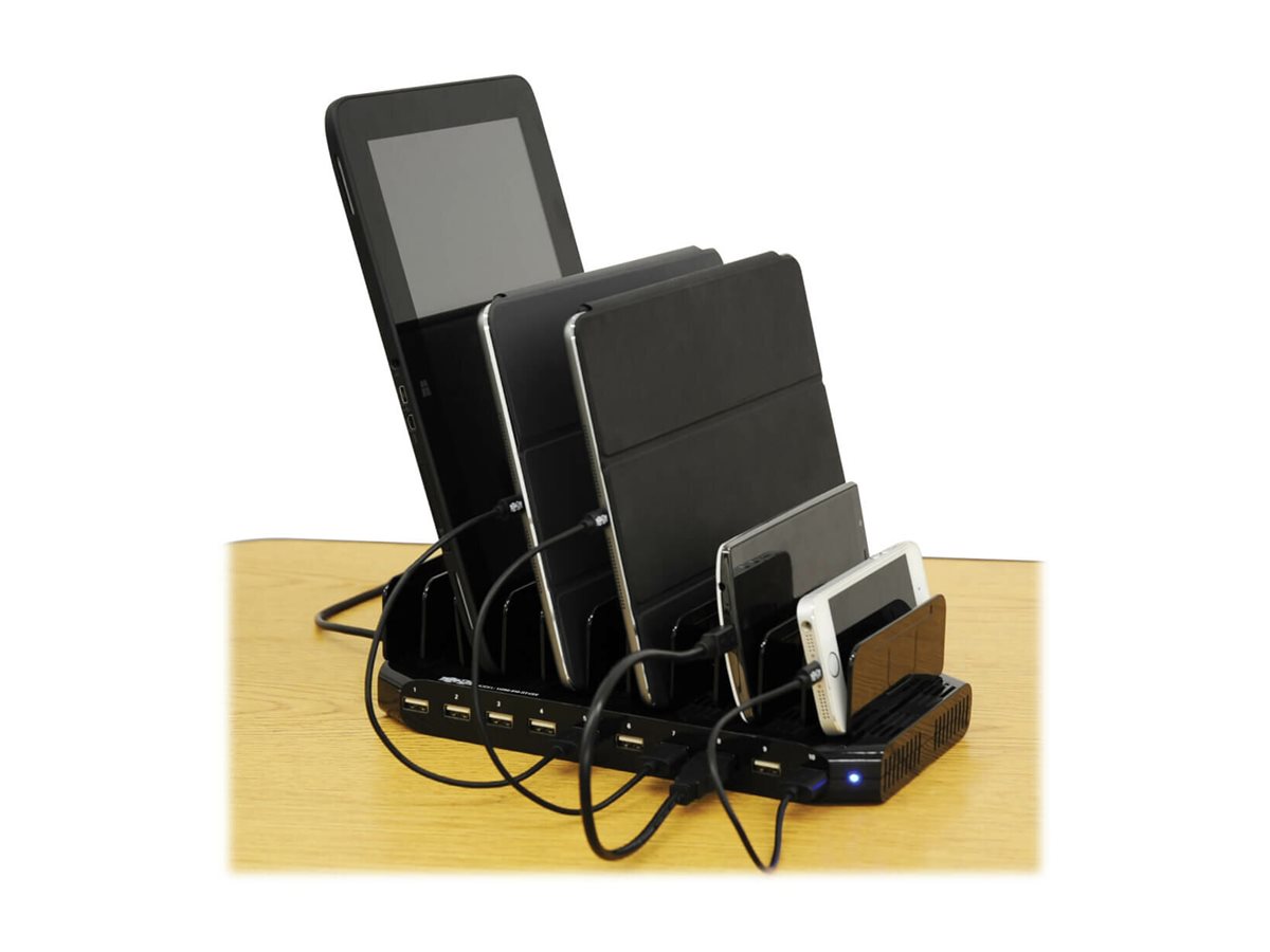 Tripp Lite | 10 Port USB Charging Station with Adjustable Storage | U280-010-ST-CEE - Image 14