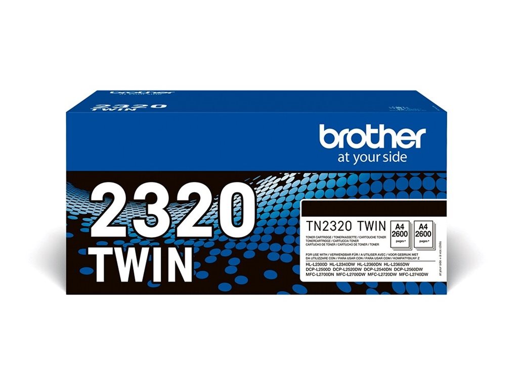 Brother TN2320 | TWIN-pack toner | Black - Image 3